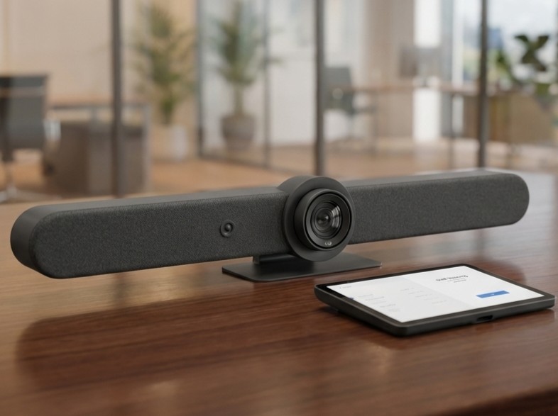 Logitech Rally Bar, videokonferenčné riešenie, videokonferenčná kamera, videokonferencia