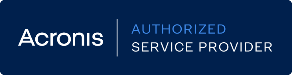Acronis authorized service provider, Acronis autorizovaný poskytovateľ služby